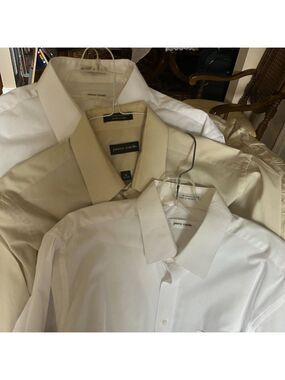 Pierre Cardin Men's Long Sleeve Button-Up Shirts Set 16 34/35